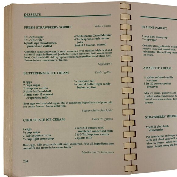 Beaumont Texas Junior League Lagniappe Cookbook First Edition 1982 Spiral Bound - Picture 14 of 15